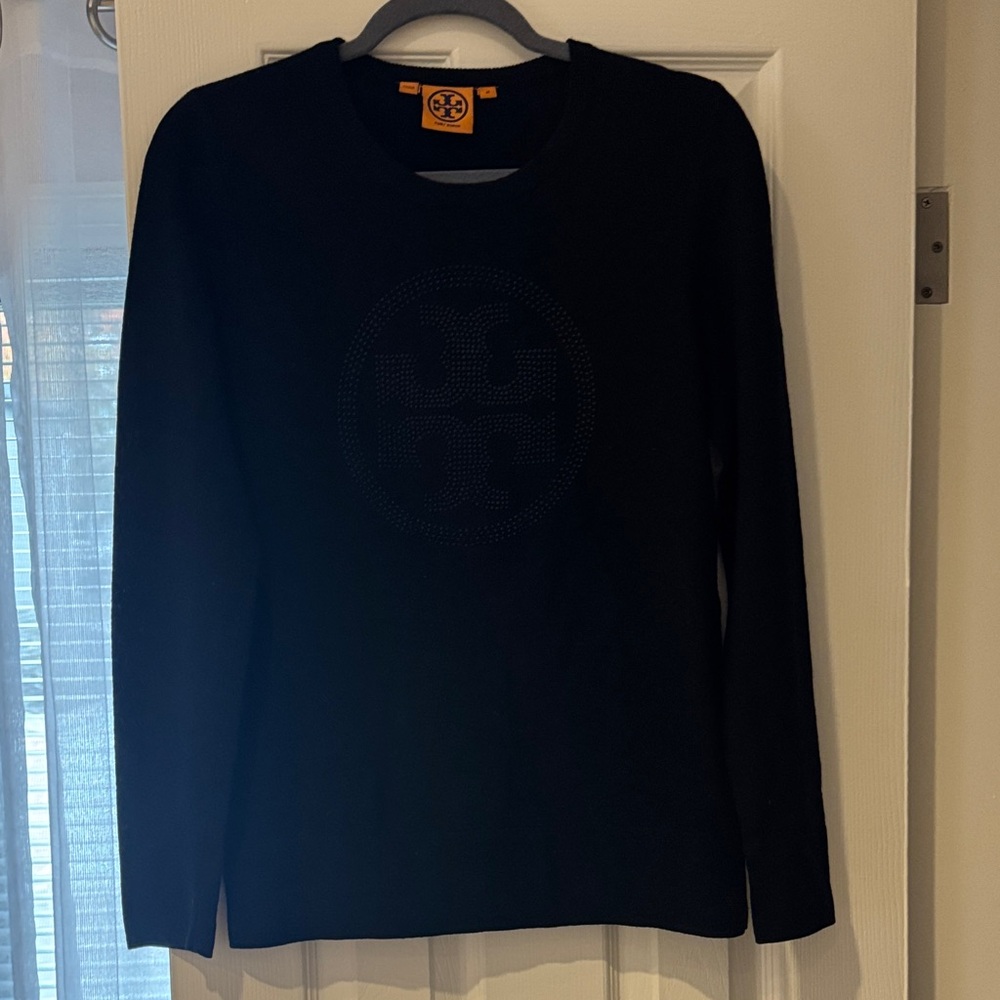 Tory Burch Black Knit Sweater